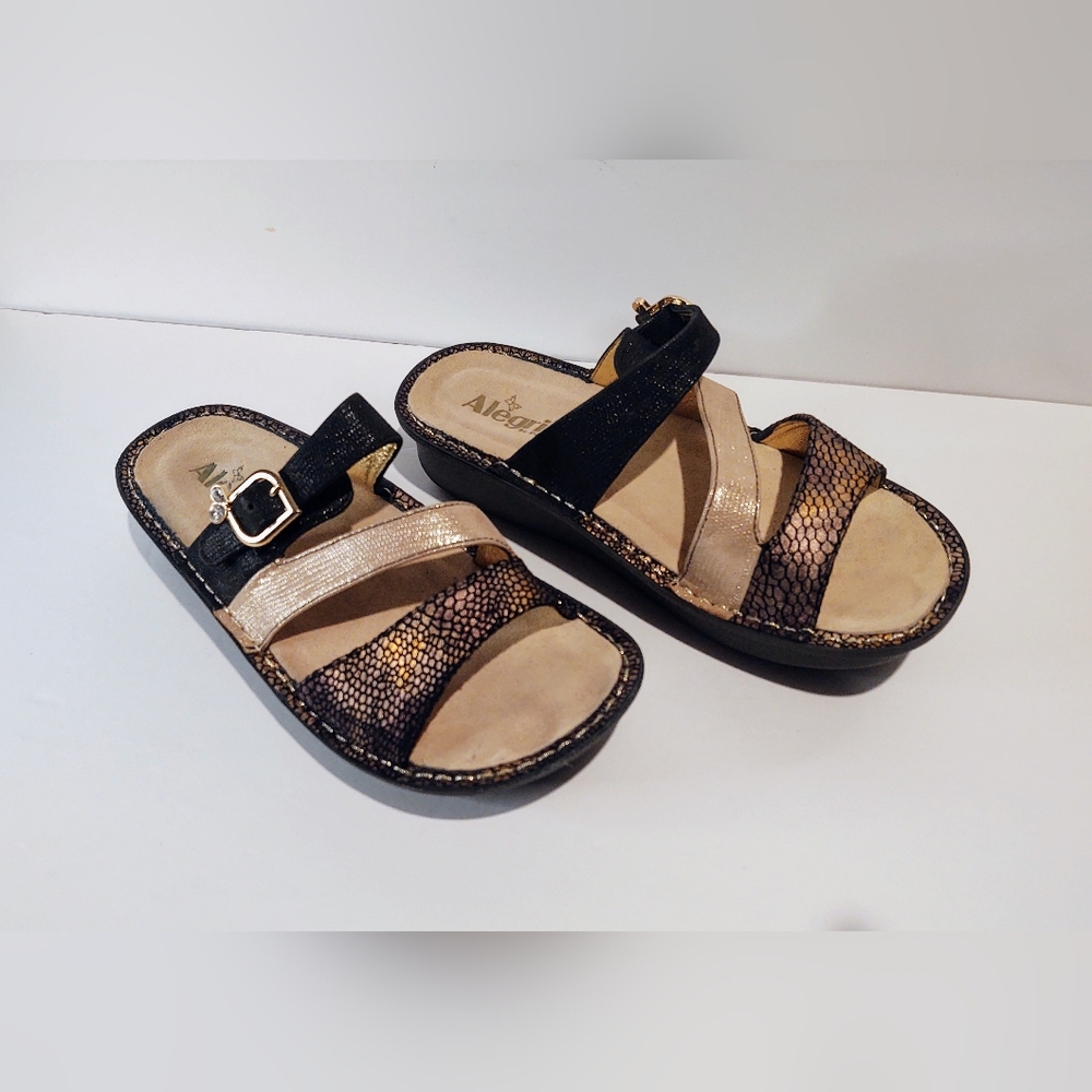 Alegria Collette Gold Metallic Bronze Sz EU 39 (8.5)